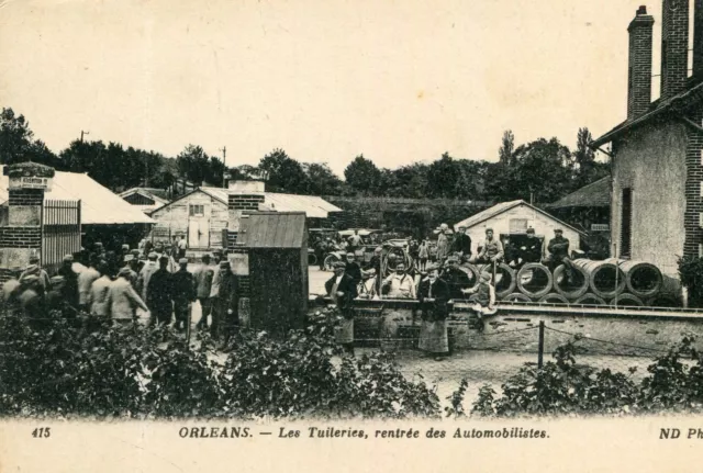 Carte ORLEANS Les Tuileries Rentrée des Automobilistes