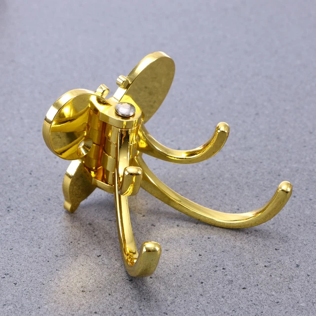 Metal Swivel Coat Hook Heavy Duty Wall Mounted Hange Hook for Bedroom