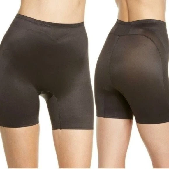 TC Shapewear Flex Perfect Boyshort Thigh Slimmer Black Size XL NWT