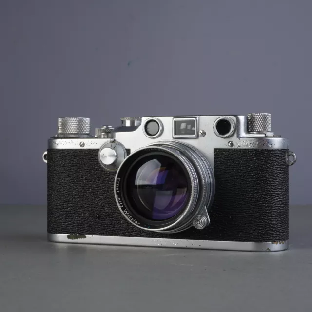 Leica IIIc camera body 1949 + Summitar 5cm 1:2 [Leica LTM M39]