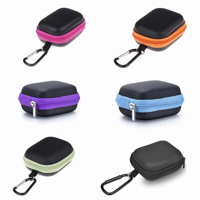 6 Bottles 5ml essential oil carry case holder storage zipper travel bag charS_tu
