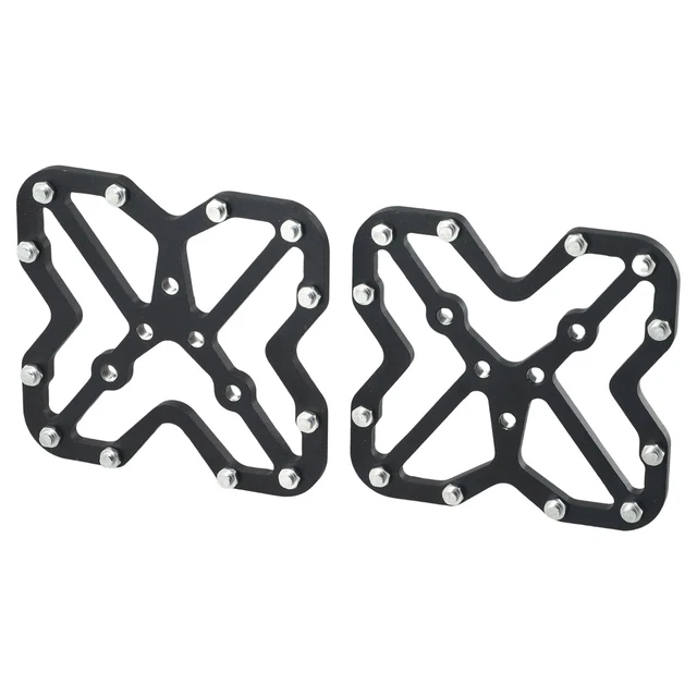 Adaptateur Pedale Shimano Adaptateur Plateforme Pour Pédales Vélo SPD – Convertit Pédales Automatiques En Plates, Antidérapant En Alliage Aluminium Cale Look Keo