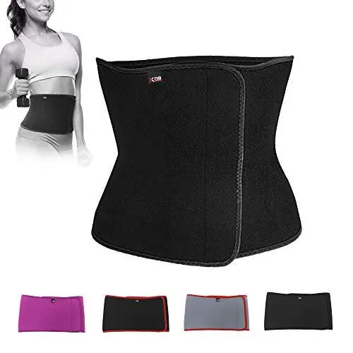 Waist Trimmer Trainer Abs Belt Fat Burner Sweat Weight Loss Body Shaper Slimming