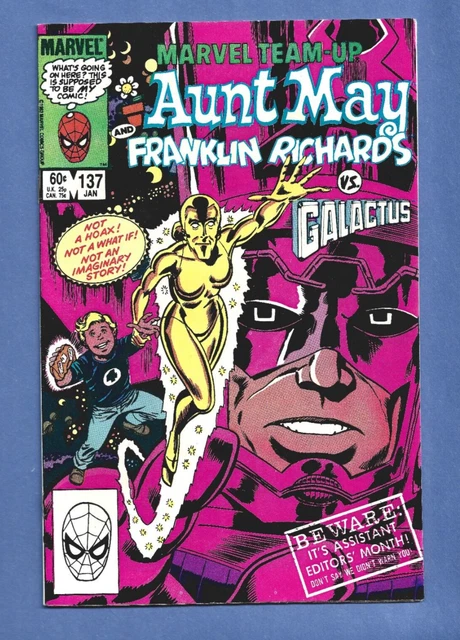 Marvel Team-Up Vol 1 #137 1983 Marvel Comics Bronze Age Comic Book Vintage LOOK