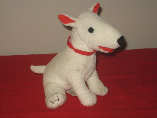 Target Bullseye 7" Plush Dog, 2005, Red Collar