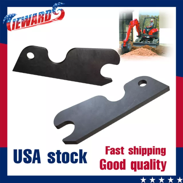 Excavator Quick Attach Bucket Ears Attachment Fit for Kubota U45 KX161 Plates
