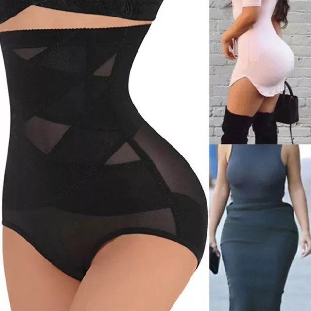 Women Firm Tummy Control Knickers Body Shaper Slimming Pull Me In