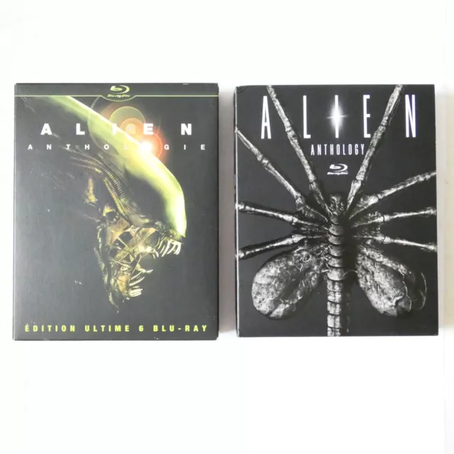 Coffret Blu-ray Alien intégrale 6 Films Édition collector limitée SteelBook