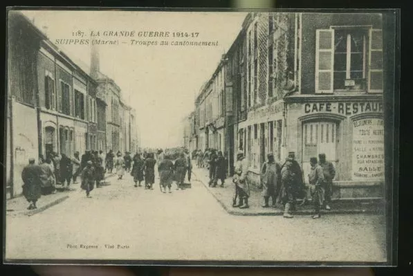 SUIPPES    ( la carte n est pas jaunie )