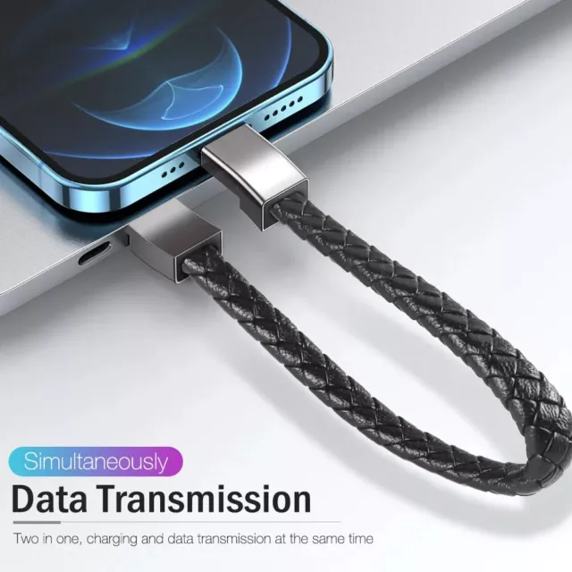 Portable Charger Bracelet Fast Charging USB Type C/ iPhone/ Micro USB 3