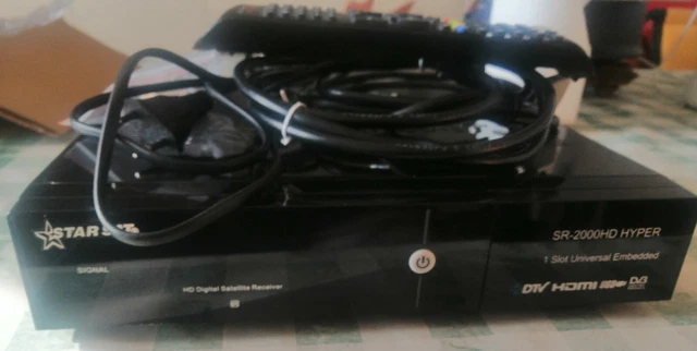 RECEPTEUR SATELLITE STARSAT 2000HD HYPER / IPTV / VOD **2018-2019** EUR 93,00 - FR