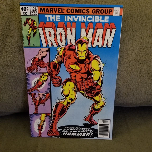 Marvel 1979 Iron Man #126  Tales of Suspense #39 Homage! Demon in a bottle 