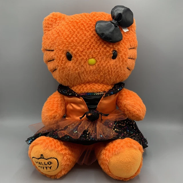 BUILD A BEAR Hello Kitty Sanrio 18&amp;quot; orange Waffel Plüschtier Stofftier ...