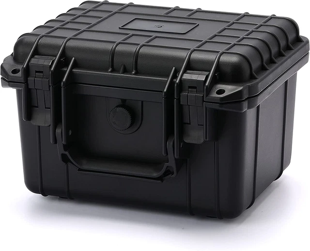 Caja de herramientas portátil con esponja a prueba de golpes, impermeable grado IP67, impermeable H