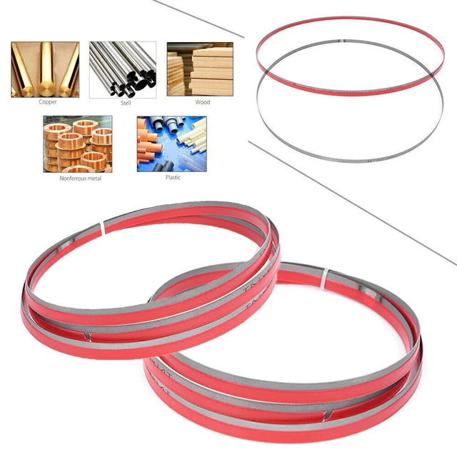 62" x 1/2" x 14tpi M42 Bi-metal Band Saw Blades for Cutting Metal Tool