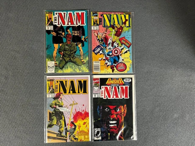 The 'Nam Comic Lot of 4 Issues