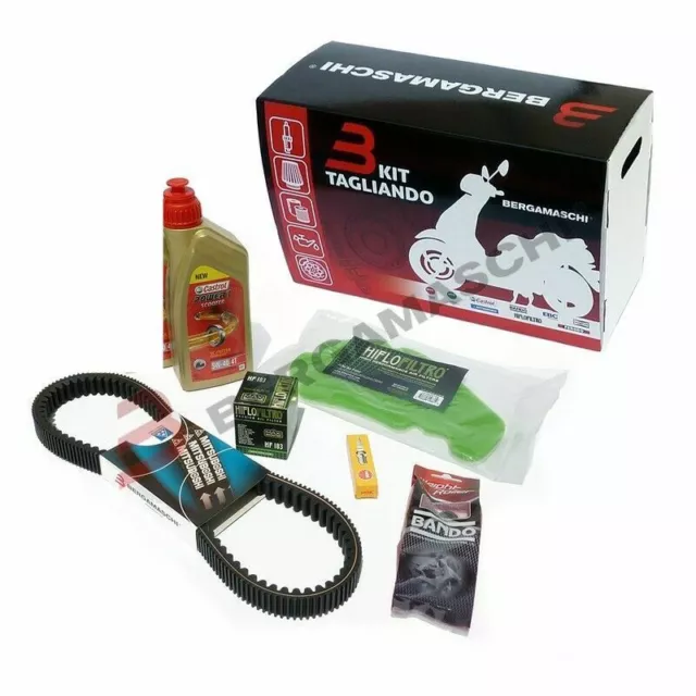 Kit Tagliando COMPLETO Per PIAGGIO BEVERLY 300 2010 2011 2012 2013 2014 2015