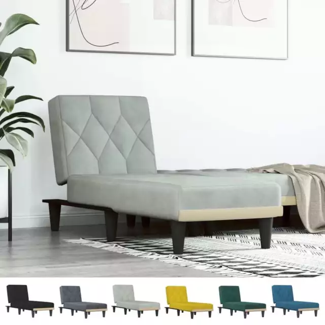 Chaiselongue Sofa Couch Liege Schlafsofa Loungesofa Liegesofa Schwarz vidaXL