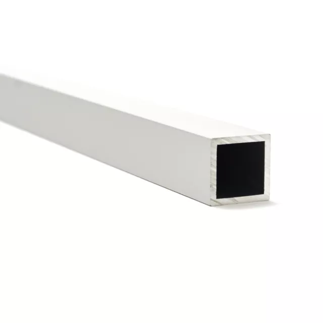 Aluminium Tube Carré / Anodisé Longueur :1-3m Aluminium Hohlpofil Alu Profil