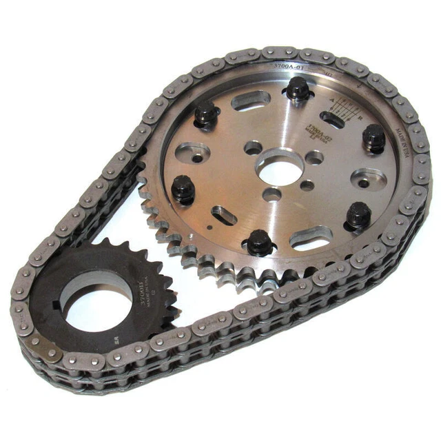 SA Gear Timing Set 78700R; Double Roller 0.250" Billet for SBC, Chevy V6