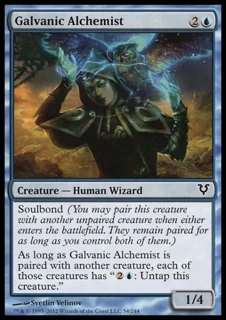 MTG 4x GALVANIC ALCHEMIST - ALCHIMISTA GALVANICA - AVR - MAGIC