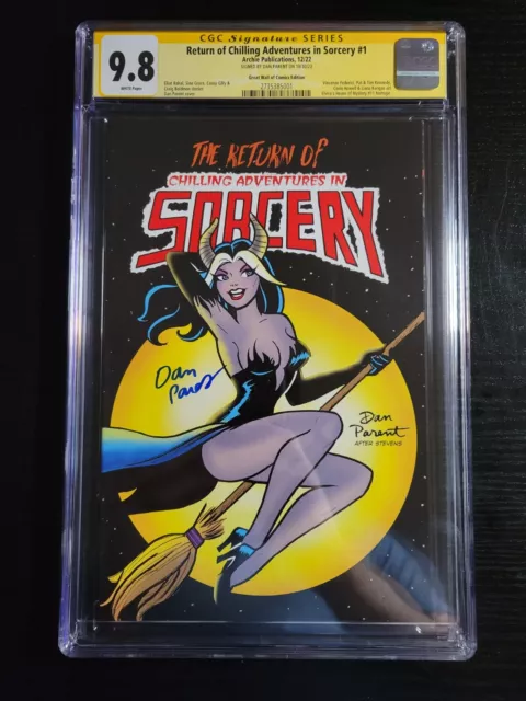 The Return of Chilling Adventures In Sorcery #1 Dan Parent Stevens SS CGC 9.8