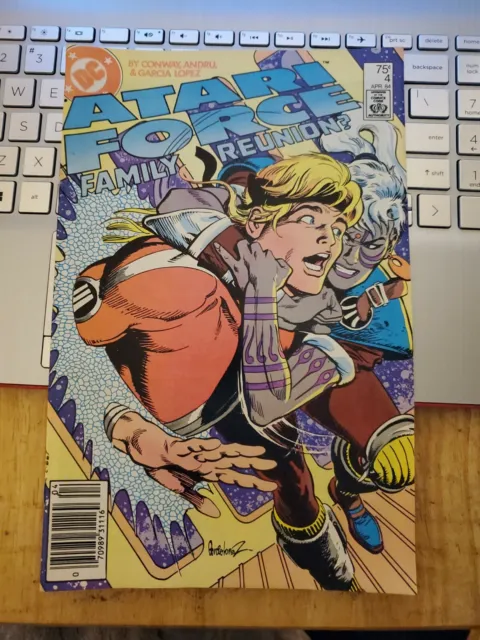 Atari Force #4 1984 DC  Gerry Conway story Family Reunion: New Frame