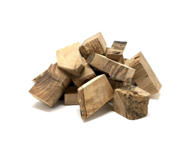 Räucherholz Chunks (1 kg oder 2 kg) aus OLIVENHOLZ zum Räuchern & Smoken, Holz
