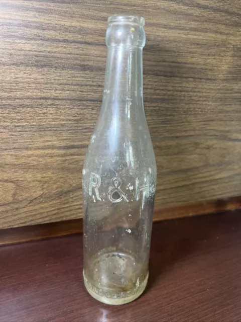 Vintage R & H Bottle Rubsam & Horrmann Brewing Co. New York, NY 12 1/2 Oz.