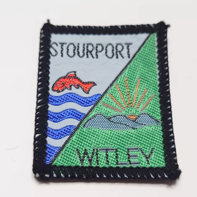 Stourport Witley English District Scout Patch Scouting Badge EXT