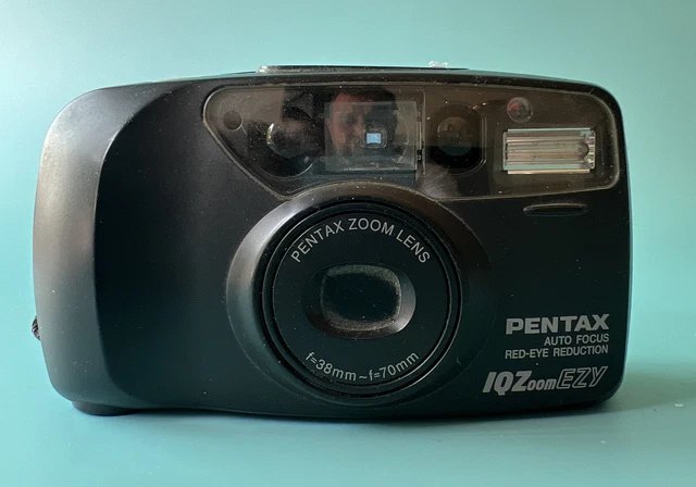 Pentax IQZoom EZY Autofocus 35mm Film Point Shoot Camera Film Tested