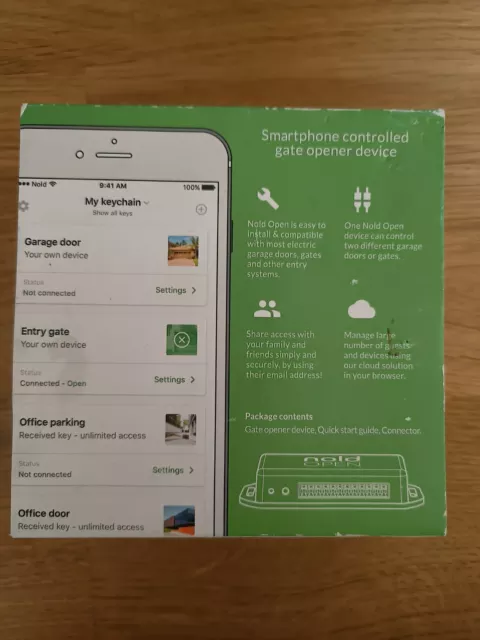 Nold Open - Bluetooth / App gesteuertes Garagentor / Toröffner 2