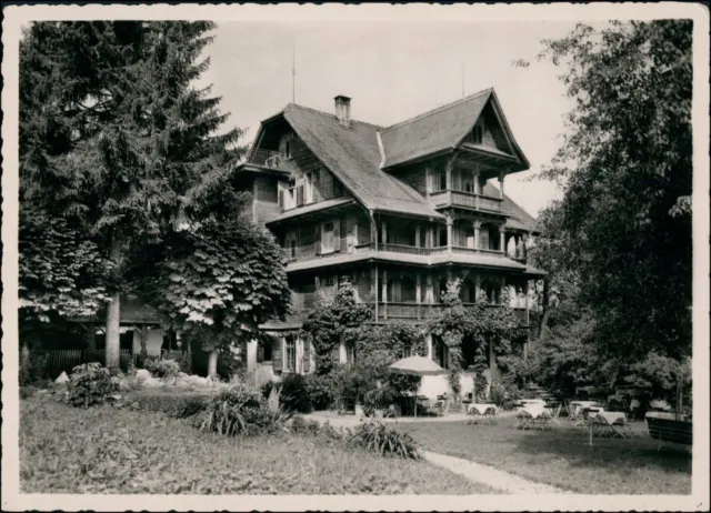 Ansichtskarte Risch ZG Kurhaus Waldheim 1939 2