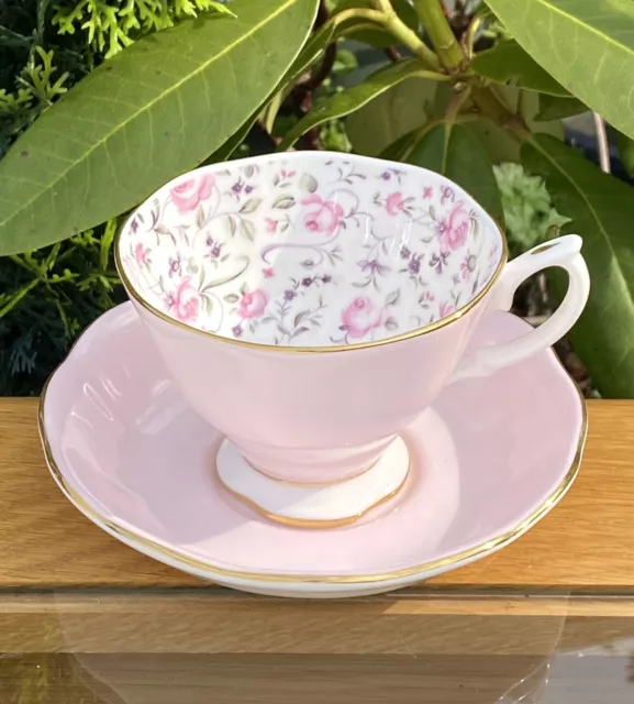 Royal Albert Rose Confetti Tea Cup & Saucer - 1st Quality New Chintz Style