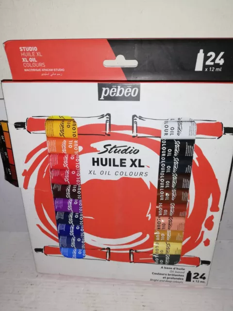 Kit Peinture Huile XL Studio 12 Couleurs assorties 12 ml