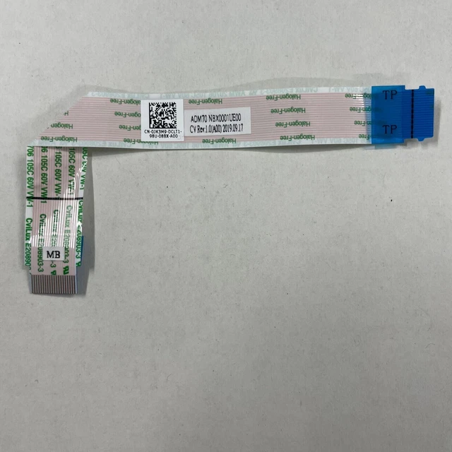 Touchpad Ribbon GENUINE DELL LATITUDE E5470 Series Touchpad Ribbon Cable 0JK3M9 ...