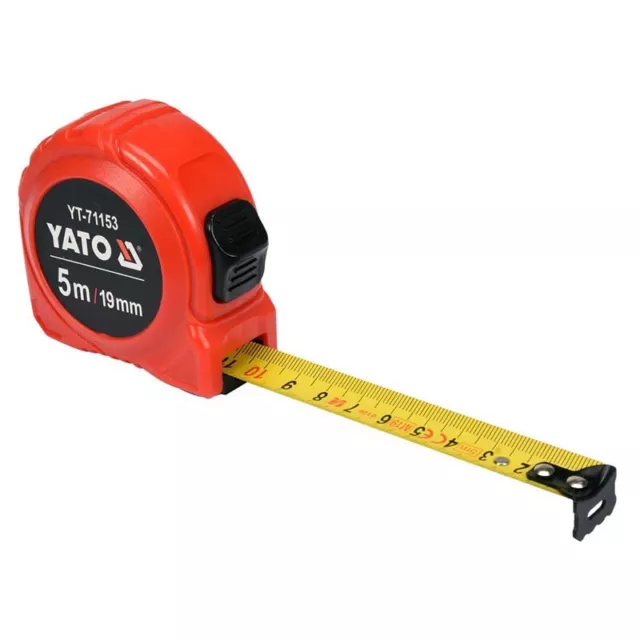 YATO Measuring Retractable Tape Measure Rule 5m Or 10m