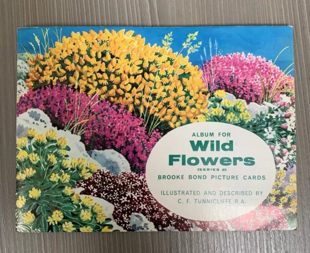 Brooke Bond Tea Cards - Album for Wild Flowers (series 2)