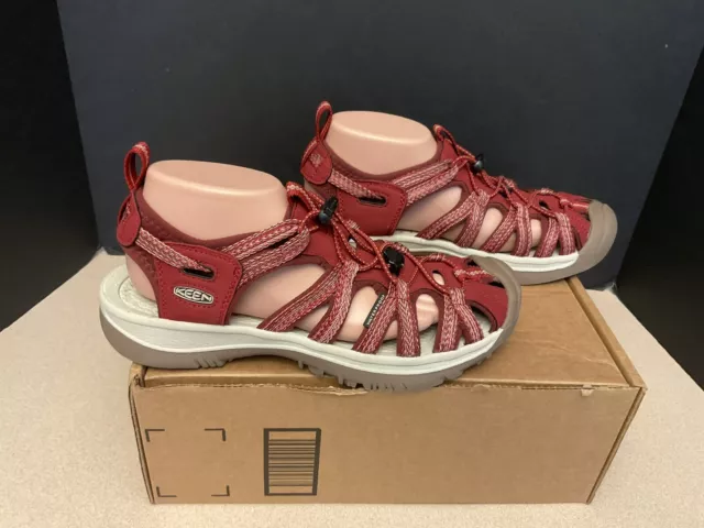 Womens Keen Whisper  Beet Red Waterproof Sandals. Size 10.5. See Description!!!