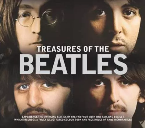 The "Beatles" Treasures by Terry Burrows Hardback Book The Cheap Fast Free Post