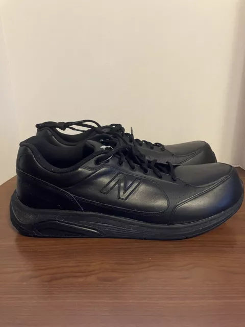 NEW BALANCE MEN’S 16 2E MW928BK Black Rollbar Walking Shoes Sneaker $40 ...