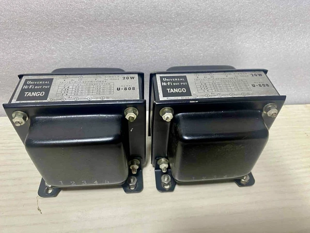 TANGO U-808 HI-FI Output Transformer, 20W, Pair Set for U808