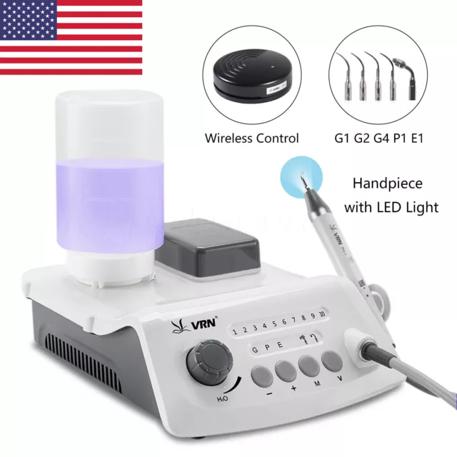 LED Dental Ultrasonic Piezo Scaler Handpiece Bottles Fit EMS Cavitron Woodpecker