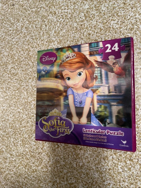 DISNEY PRINCESS SOFIA the First 24 Piece Lenticular Puzzle £15.07 ...