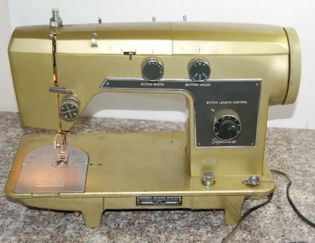 S5  Montgomery Ward Signature Sewing Machine Parts Model UHT J277E
