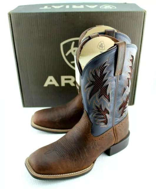 New ARIAT Sport Cool VentTEK Size 8.5 EE Pull-on Men’s Western Boots RETAIL $184