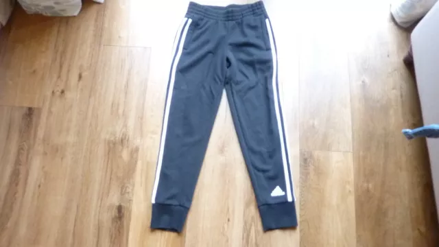 Tuta Adidas Ragazze Pantaloni Jogger 9-10 Anni Cotone Nero - EX CON