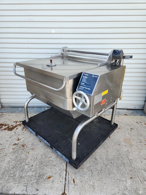 2011 Groen 40 Gallon Natural Gas Tilt Tilting Skillet Braising Pan Bpm-40G
