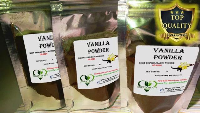 200g Pure Madagascar Vanilla Pods Beans Powder Vanilla Ground - Vanilla Powder