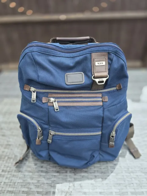 TUMI ALPHA BRAVO Knox backpack BLUE